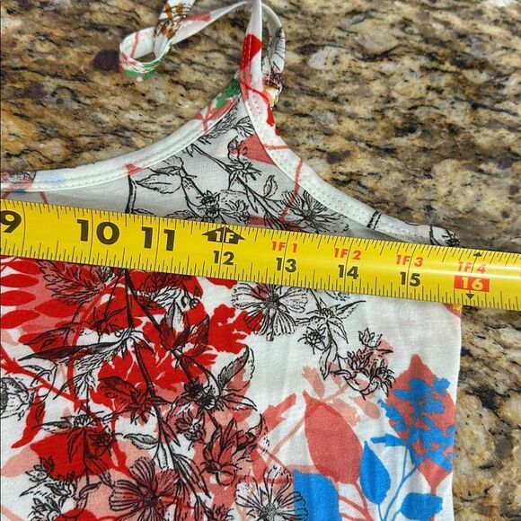 Johnny Was Biya Boho Mazzy Tie Multicolor Embroidered Long Dress Size L - Picture 10 of 11